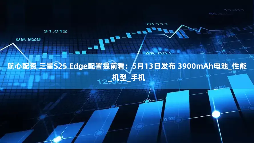 航心配资 三星S25 Edge配置提前看：5月13日发布 3900mAh电池_性能_机型_手机