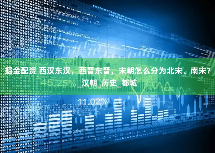 掘金配资 西汉东汉，西晋东晋，宋朝怎么分为北宋、南宋？_汉朝_历史_都城